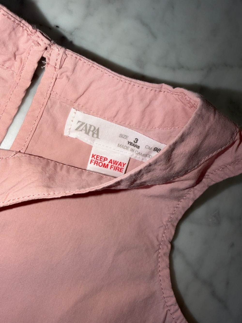 Zara Pink Ruffle Two-Piece Ruffle Pant Set 3Y - Picture 4 of 7